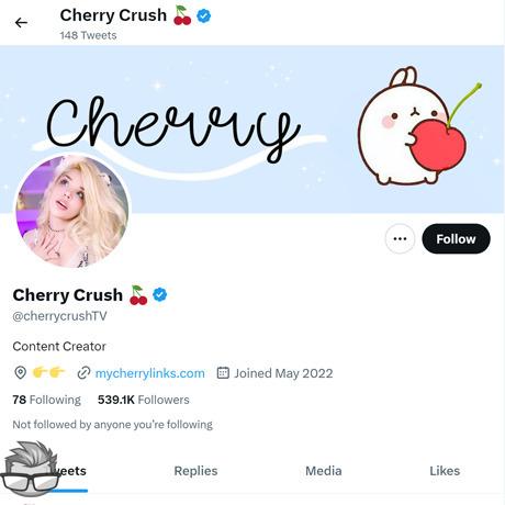 Cherry Crush Twitter - twitter.comcherrycrushTV
