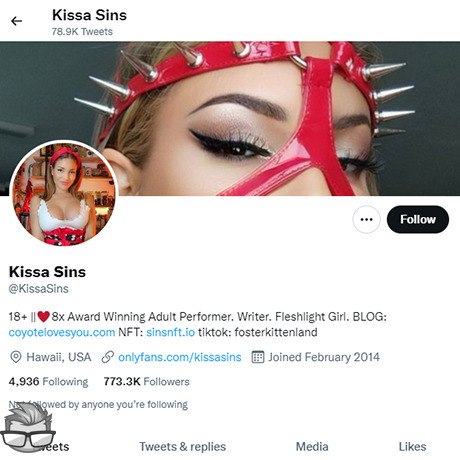 Kissa Sins Twitter