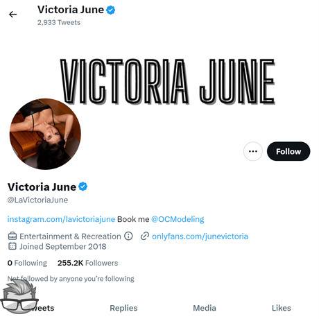 Victoria June Twitter
