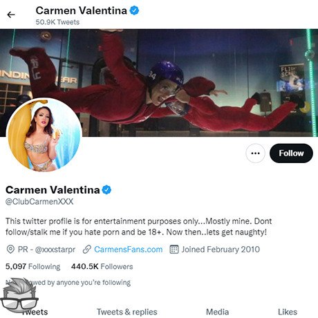 Carmen Valentina - twitter.comclubcarmenxxx