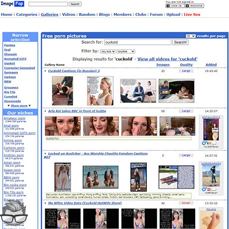 ImageFap Cuckold - imagefap.comgallery.php?search=cuckold&submitbutton=Search%21&filter_size=&filter_date
