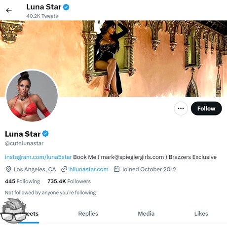 Luna Star Twitter - twitter.comcutelunastar