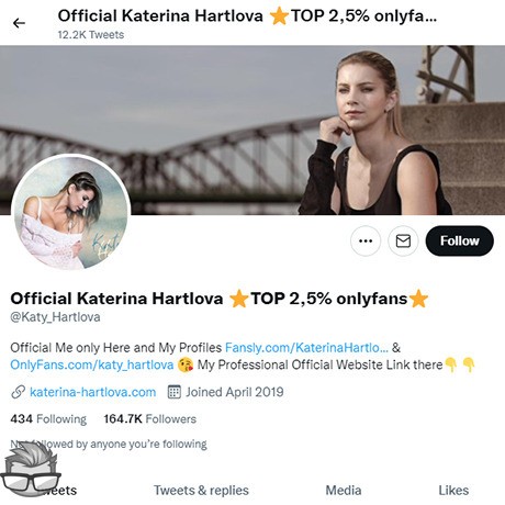 Katerina Hartlova - twitter.comkaty_hartlova