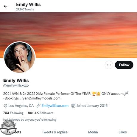 Emily Willis Twitter - twitter.comemilywillisxoxo