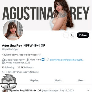 Agustina Rey Twitter