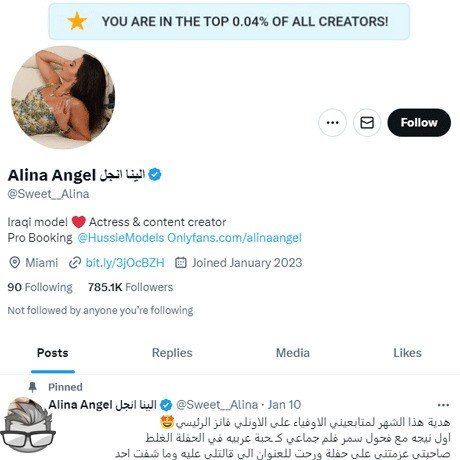 Alina Angel Twitter
