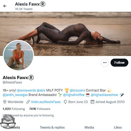 Alexis Fawx - twitter.comalexisfawx