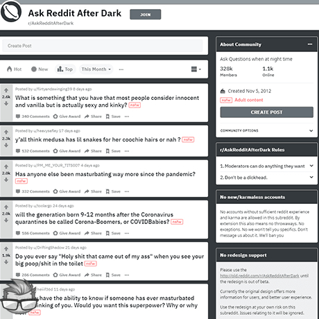 Ask Reddit After Dark