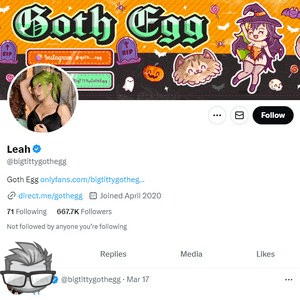 BigTittyGothEgg Twitter