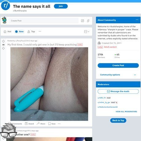 Butt Sharpies
