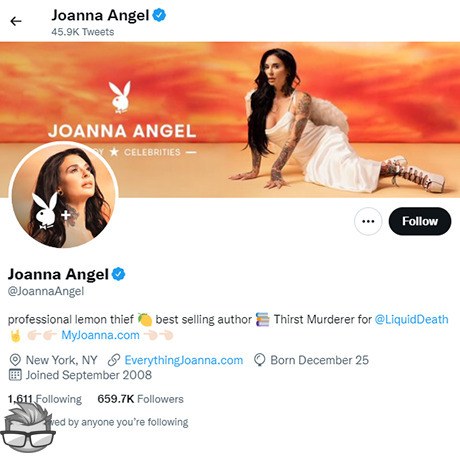 Joanna Angel Twitter - twitter.comjoannaangel