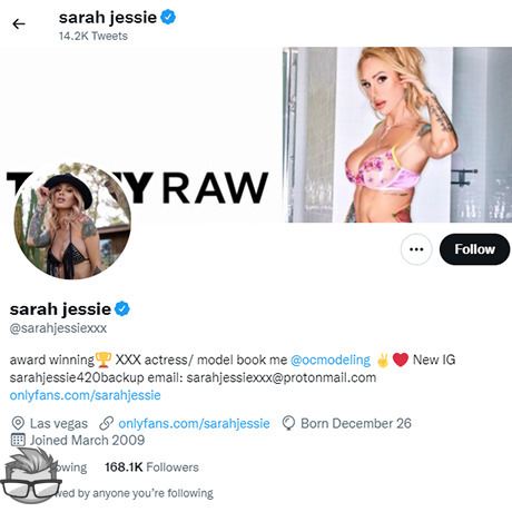 Sarah Jessie - twitter.comsarahjessiexxx