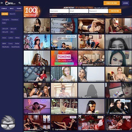 Cams.com Trans