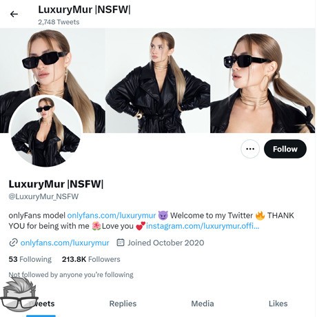 LuxuryMur Twitter - twitter.comLuxuryMur_NSFW