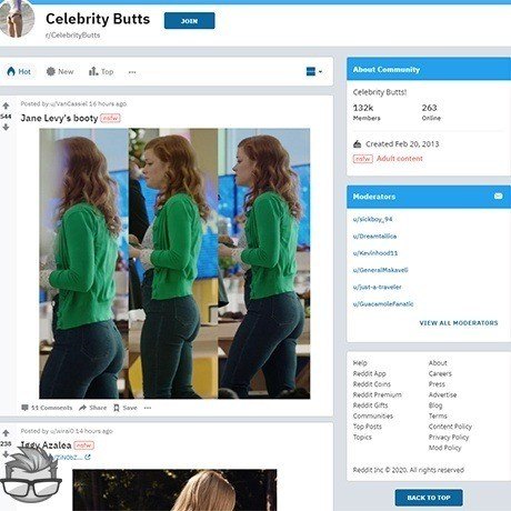 Celebrity Butts