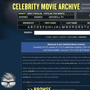 Celebrity Movie Archive