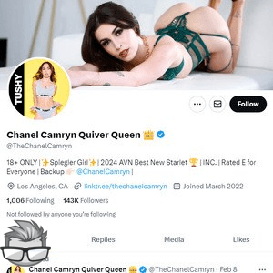 Chanel Camryn Twitter