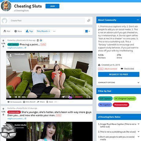 Cheating Sluts