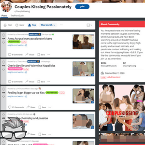 Couple Kissing