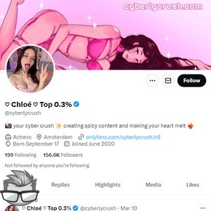 CyberlyCrush Twitter