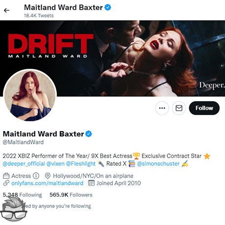 Maitland Ward - twitter.commaitlandward