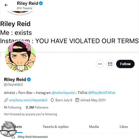 Riley Reid Twitter