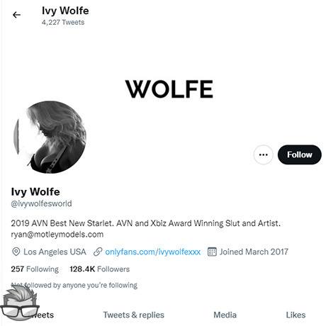 Ivy Wolfe - twitter.comivywolfesworld