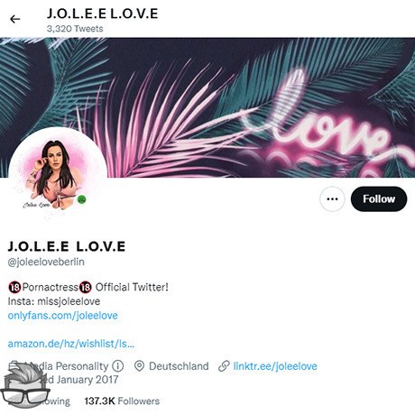 Jolee Love - twitter.comjoleeloveberlin