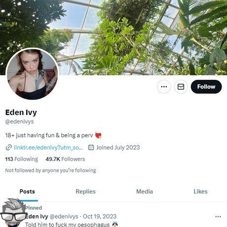 Eden Ivy Twitter