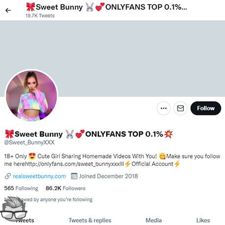 Sweet Bunny Twitter - twitter.comsweet_bunnyxxx