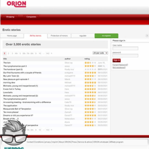 Erotische Geschichten Orion