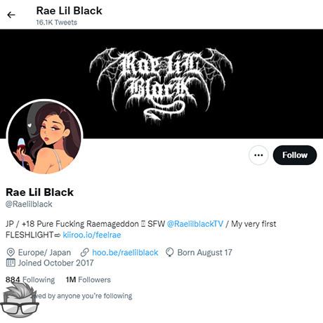 Rae Lil Black Twitter - twitter.comraelilblack