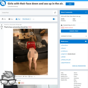 Face Down Ass Up