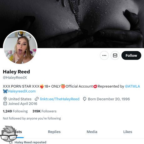 Haley Reed Twitter - twitter.comhaleyreedx