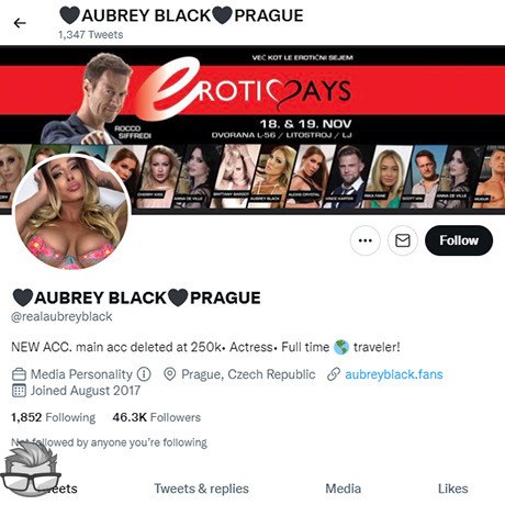 Aubrey Black - twitter.comrealaubreyblack