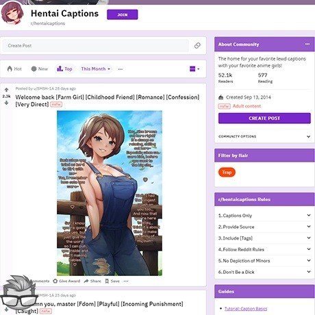 Hentai Captions