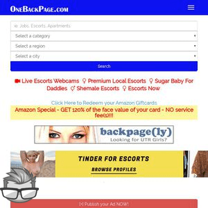 OneBackpage - onebackpage.com