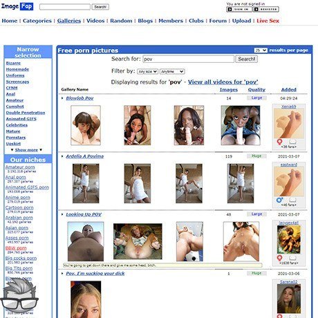ImageFap POV