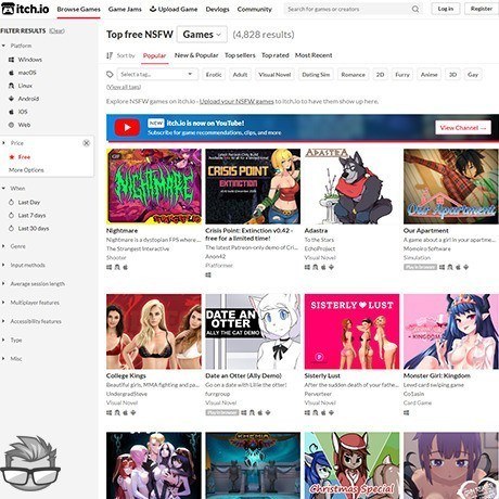 Itch.io NSFW