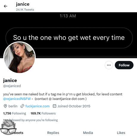 Janice Griffith Twitter