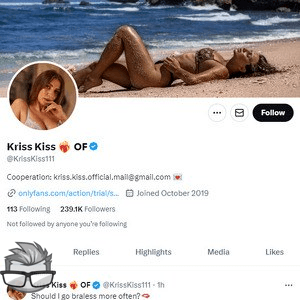 Kriss Kiss Twitter