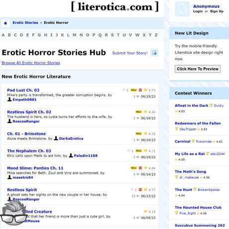 Literotica Horror