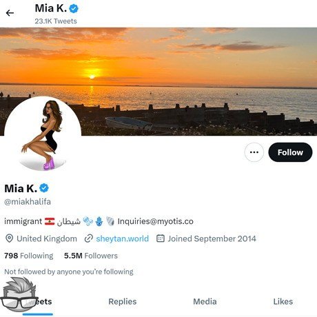 Mia Khalifa Twitter