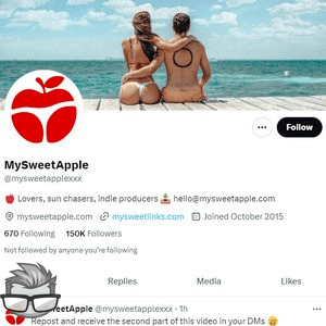 MySweetApple Twitter