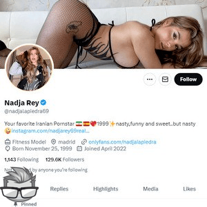 Nadja Rey Twitter