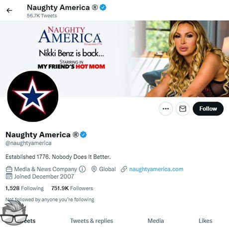 Naughty America Twitter