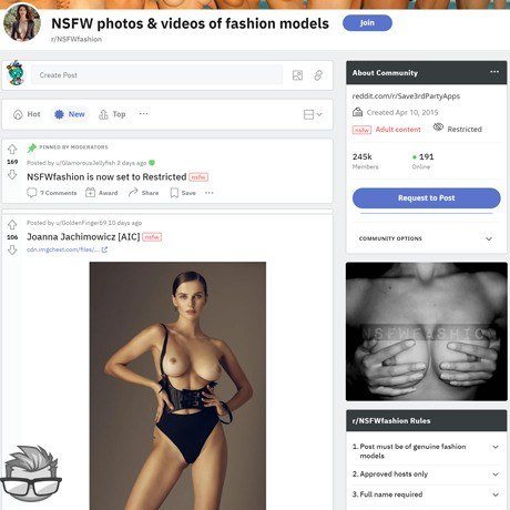 NSFW fashion
