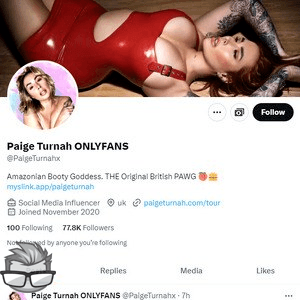 Paige Turnah Twitter