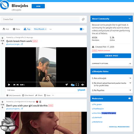 Reddit Blowjobs
