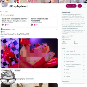 Reddit CosplayLewd